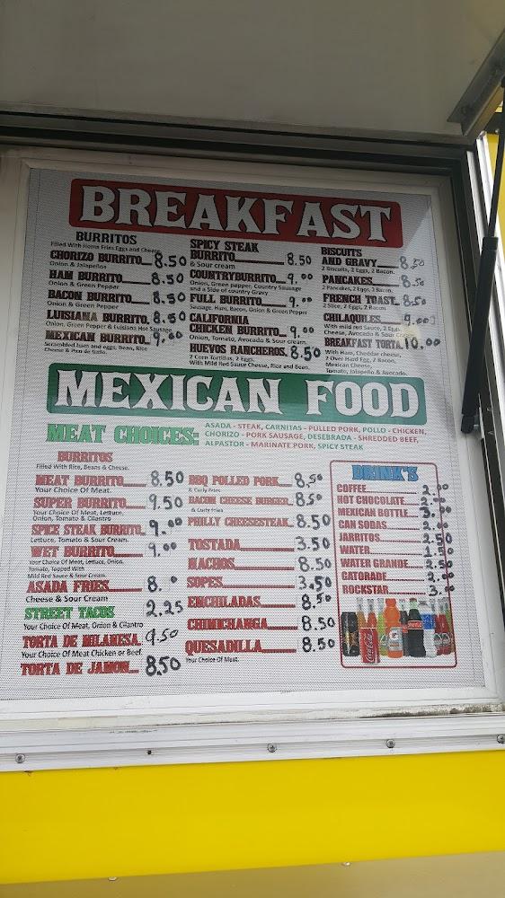 Rudy's Brunch Breakfast & Lunch Food Truck Menu image 4